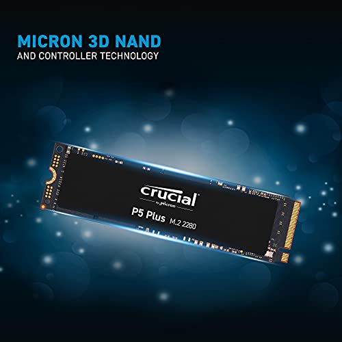 Crucial P5 Plus 500GB PCIe M.2 2280SS Gaming SSD (CT500P5PSSD8) Crucial P5 Plus 500GB PCIe M.2 2280SS Gaming SSD (CT500P5PSSD8)